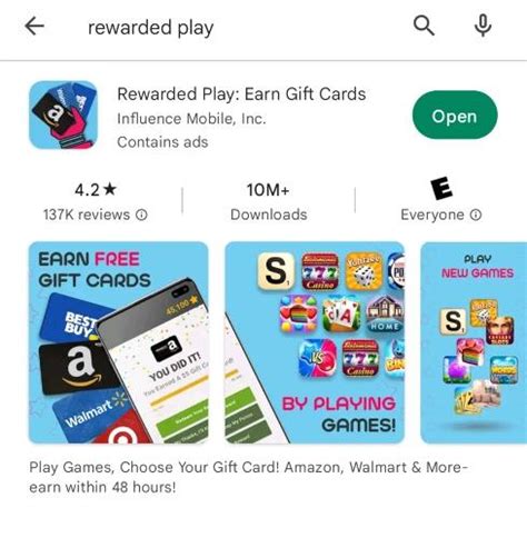 earn gift cards playing games|Rewarded Play Review [2024]: Earn Gift Cards by Playing Online .